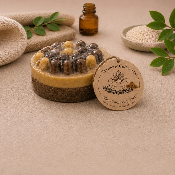 Turmeric Coffee Soap